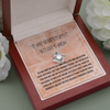 To My Boyfriend's Mom Gift ,Mother in Law Jewelry Necklace for Christmas,Birthday & Mother's Day,Message Card to Boyfriend Mother