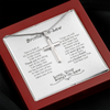 Brother in Law Gifts, Silver Cross Men Necklace, Valentine's Gifts for a Brother In Law, Birthday Gift for Brother in Law