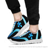 Autism Hologram Running Black or White Sole Sneaker HH Autism Gift