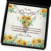 Sunflower Pendant Necklace
