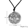 Tree Of Life With Wiccan Pentacle Necklace