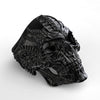 Stainless Steel Alien Skull Ring