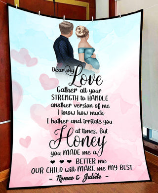 Dear My Love Customize Blanket
