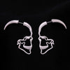 Vintage Retro Skull Stud Earrings - designfullprint