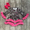 Skull Bone Dress Girls - designfullprint