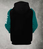 Personalized Today I Whispered In The Devil's Ear Black Teal US Unisex Size Hoodie