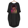 Black Pride BAE Black And Educated Black History Month Dress for Women Africa Pride Batwing Pocket Dress Black And Proud 365