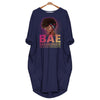 Black Pride BAE Black And Educated Black History Month Dress for Women Africa Pride Batwing Pocket Dress Black And Proud 365