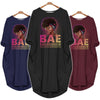 Black Pride BAE Black And Educated Black History Month Dress for Women Africa Pride Batwing Pocket Dress Black And Proud 365