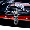 Unique Thin Skull Stainless Steel Ring