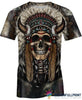 Skull Gift Gift For Native American Unique Native Skull Clothes Long Sleeve Shirt T Shirt LN