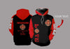 Gift For Mom Firefighter Mom Personalized US Unisex Size Hoodie