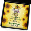 Sunflower Pendant Necklace
