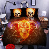 Skull Art Bedding 02 (Duvet Cover and Pillowcases) - designfullprint