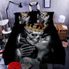 Special Sale: Skull Couple Bedding Set 1 (Duvet Cover and Pillowcases) - designfullprint