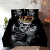 Special Sale: Skull Couple Bedding Set 1 (Duvet Cover and Pillowcases) - designfullprint