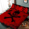 Skull And Crossbones 3D Bedding Set (Duvet Cover and Pillowcases) - designfullprint