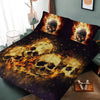 Skull Art 3D Bedding Set 04 (Duvet Cover and Pillowcases) - designfullprint