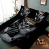 Special Sale: Skull Couple Bedding Set 1 (Duvet Cover and Pillowcases) - designfullprint