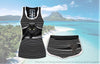 Black Cat Striped Tank and Shorts Set Gifts For Cat Lovers