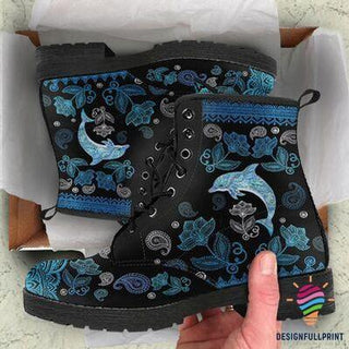 Blue Dolphin Leather Boots NHD