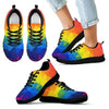 Gifts For Nurses Colorful Nurse Running Black Sole Sneaker HH