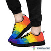 Gifts For Nurses Colorful Nurse Running Black Sole Sneaker HH