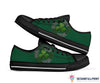 Shamrock St Patrick Day LowTop Canvas Shoes NH