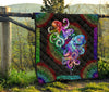 Mandala Octopus Quilt Blanket HG