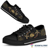 Koi Fish And Lotus LowTop Canvas Shoes NH