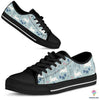 Blue Cute Bunny LowTop Canvas Shoes NH