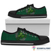 Shamrock St Patrick Day LowTop Canvas Shoes NH
