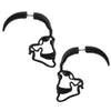 Vintage Retro Skull Stud Earrings - designfullprint