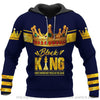 Black Pride Blue Black King Most Important Piece In The Game Personalized Unisex Hoodie Black And Proud Hoodie