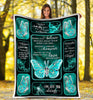 Gift For Butterfly Lover Butterfly Love Angle In Heaven Message From Heaven Blanket HG Memorial Gifts