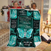 Gift For Butterfly Lover Butterfly Love Angle In Heaven Message From Heaven Blanket HG Memorial Gifts