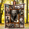 Gift For Elephant Lover Love Elephant Cute Elephants Blanket HG