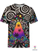 Gift For Hippie Planet Get In Lose Stoner Pothead Pot Leaf 3D T-Shirt HG Velvet tshirt