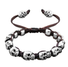 Smile Skull Skeleton Bead Bracelets