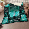 Gift For Butterfly Lover Butterfly Love Angle In Heaven Message From Heaven Blanket HG Memorial Gifts