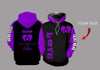 Gift For Mom Dog Mom Purple Sleeves Personalized US Unisex Size Hoodie Gifts For Dog Lovers