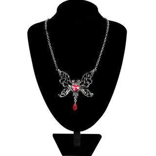 Angel Wings Punk Style Collar Statement Skull Necklaces