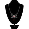 Angel Wings Punk Style Collar Statement Skull Necklaces