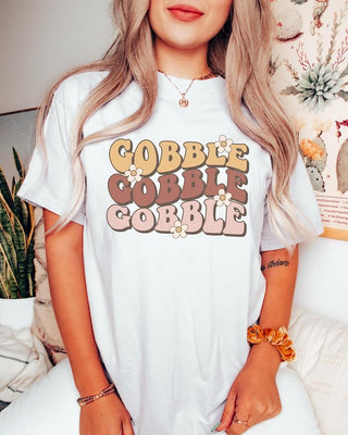 Gobble Thanksgiving Shirt,  funny Thanksgiving 2023, family thanksgiving shirts, Fall Shirt, Thanksgiving T-Shirt Thanksgiving kids shirt HG