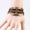 Dream Charm Skull Infinity Bracelet