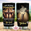 God Way Maker Personalized Tumbler LN