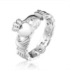 Hand Skeleton Heart Skull Ring