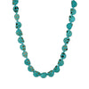 Vintage Colorful Stone Skull Necklace