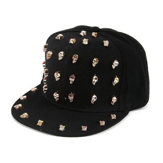 Black Skull Caps