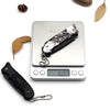 Stainless Pocket Size Survival Folding Knife With Skulls On - designfullprint